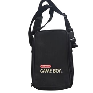 Vintage 90s Nintendo Game Boy Carrying Case with Shoulder Strap